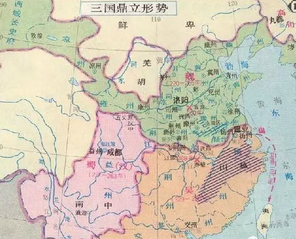 三国局势图